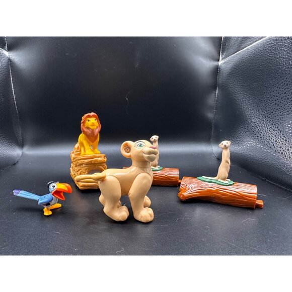 Disney Lion King Vtg action figures Nala Zazu Timone Simba view finder READ - Picture 2 of 12